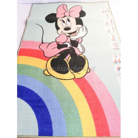 Tappeto Disney "Minnie"antiscivolo 80x120 cm. D96