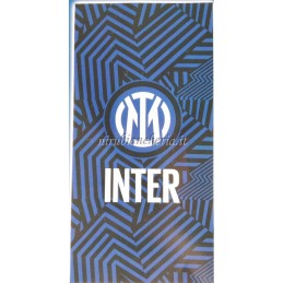 Telo mare F.C Inter ufficiale 70x140 cm spugna di cotone. D164