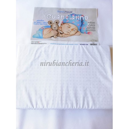 Guancialino baby Sana Foam guanciale antisoffoco. B882